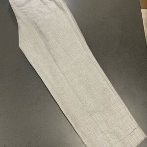 Anne Klein Gray Women's Dress Pants Size M Elastic Waist